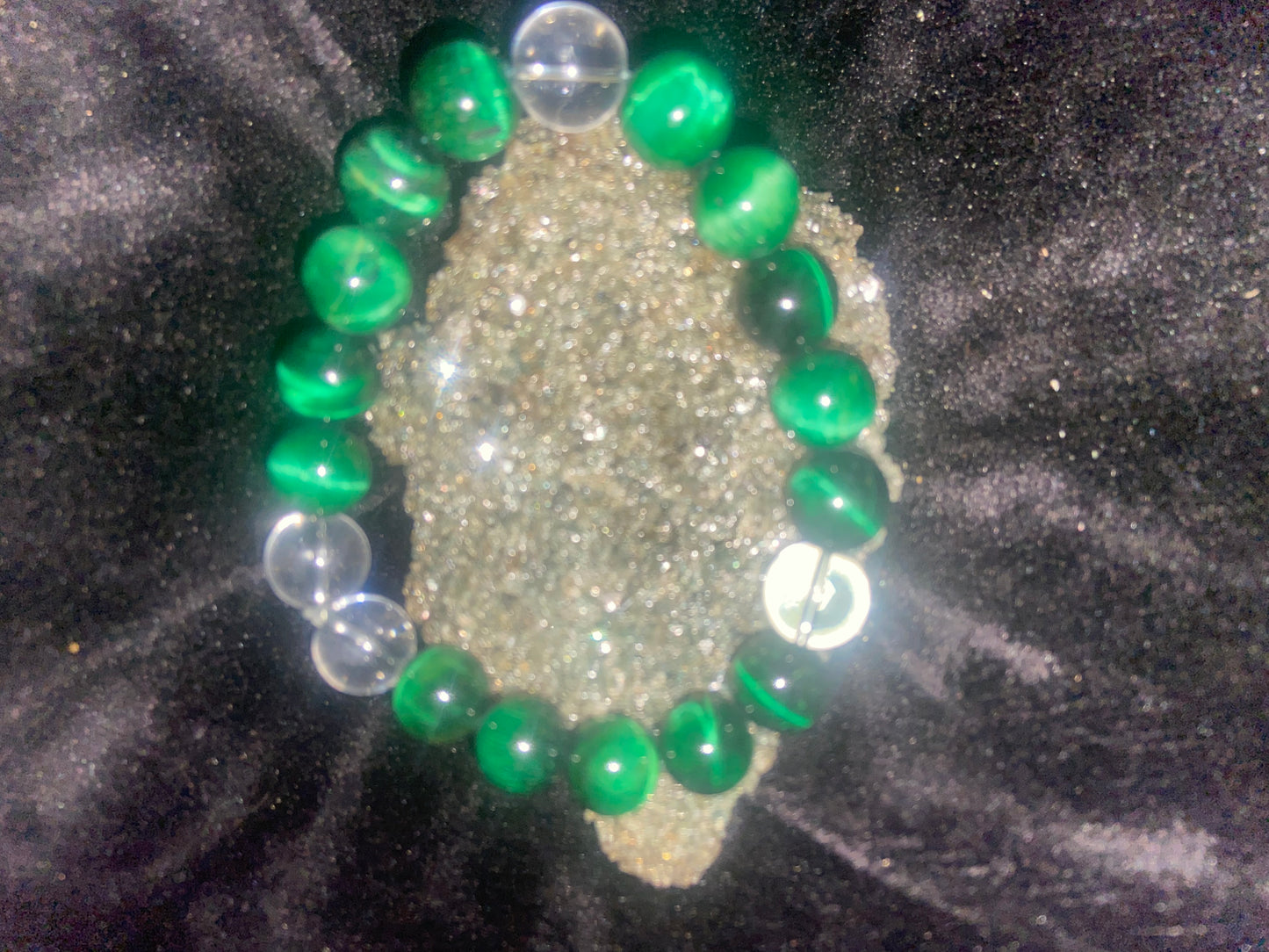 Green Tigers Eye Bracelet