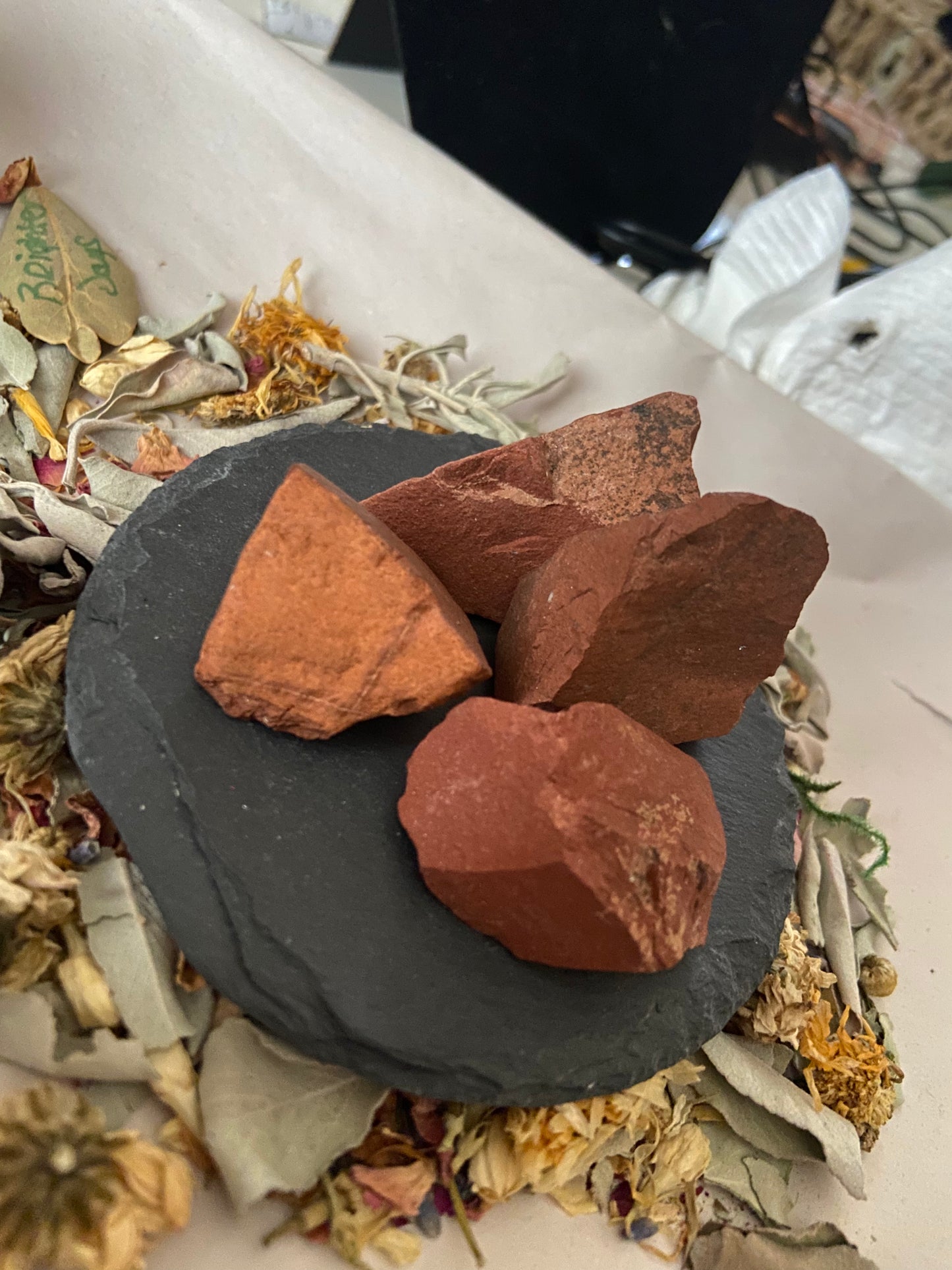 Raw Red Jasper 1Pc