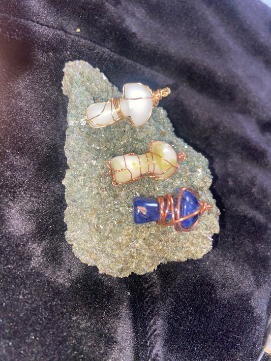 Crystal Mushroom Necklace