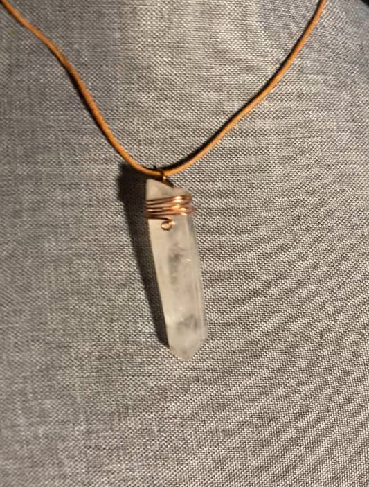 Clear Quartz Necklace