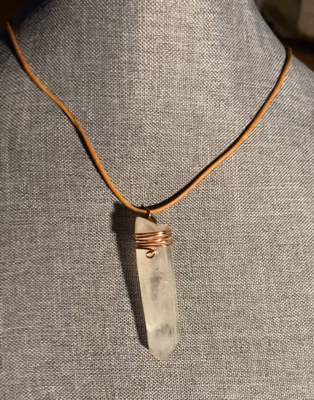 Clear Quartz Necklace