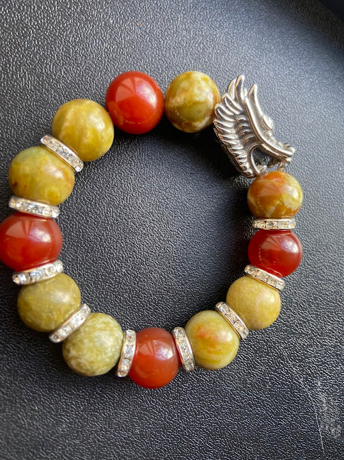 Dragons Blood Jasper And Carnelian