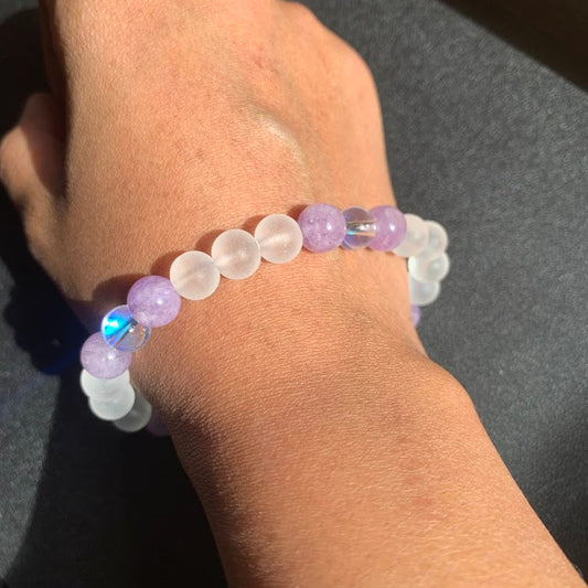 Amethyst Clouds Bracelet