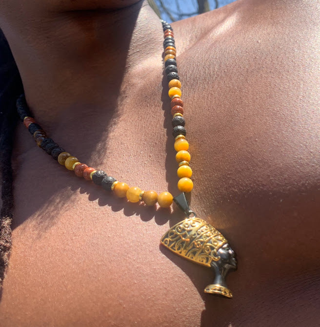 Powerful Nefertiti Necklace