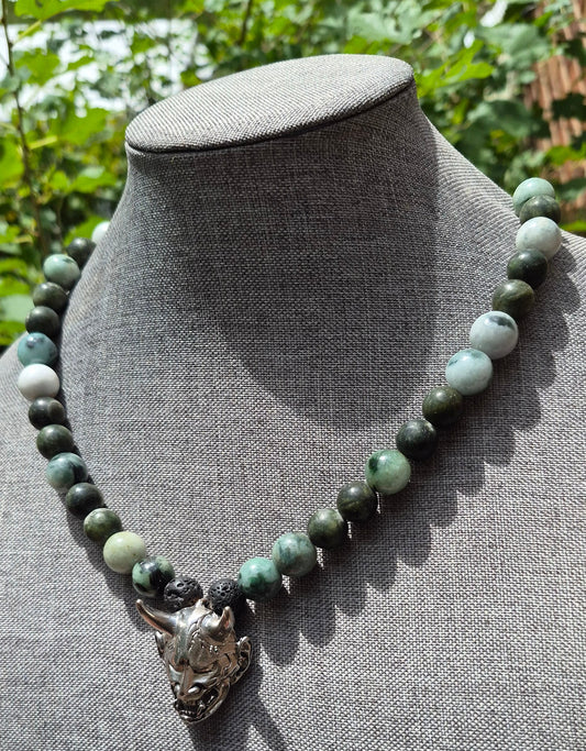 Duality Oni Necklace