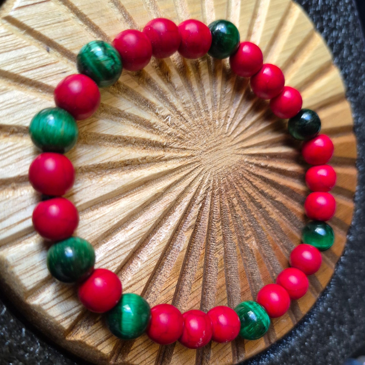 Red and Green Bracelet
