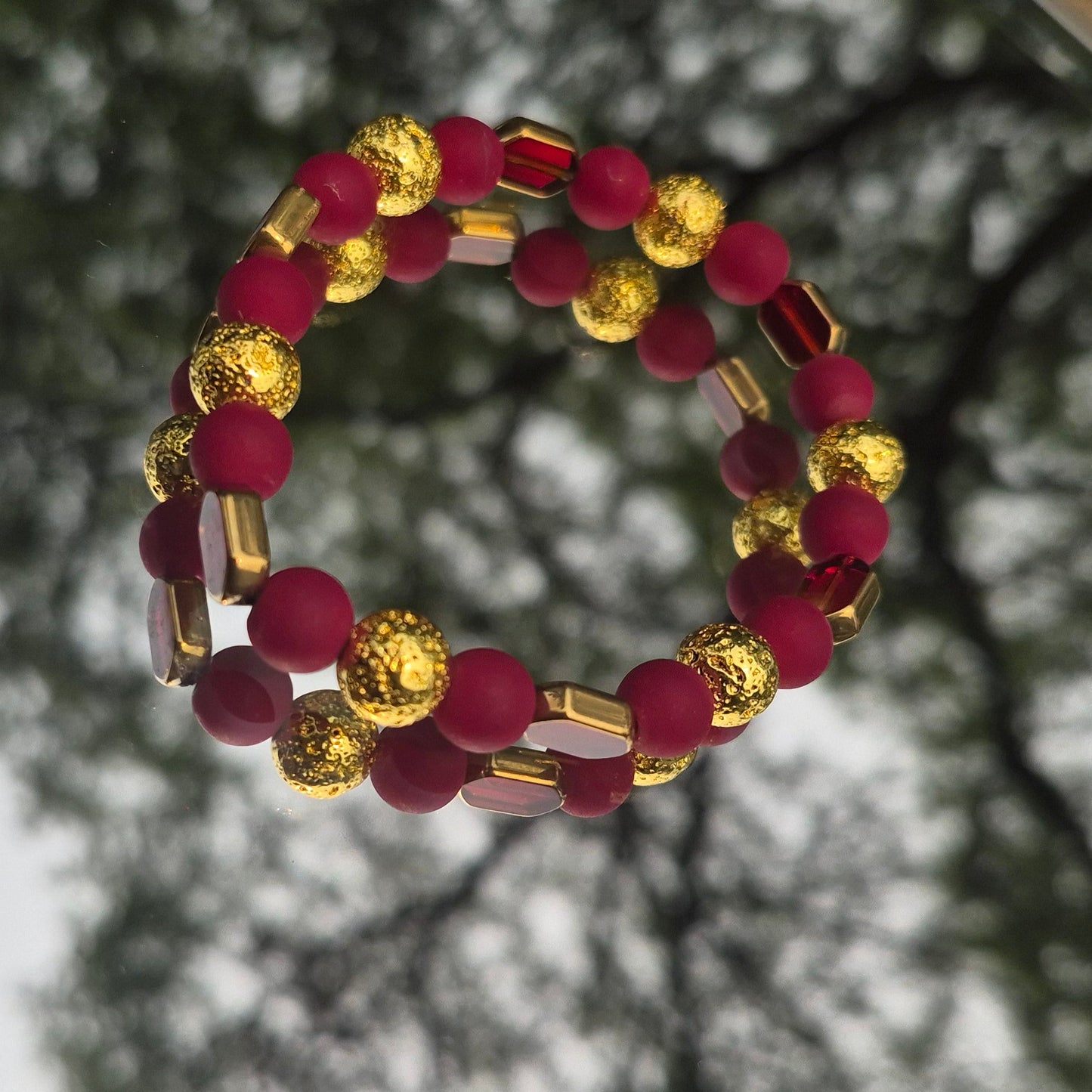 Gold & Red