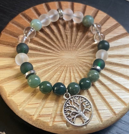 Tree of Life W/Moss Agate