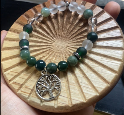 Tree of Life W/Moss Agate