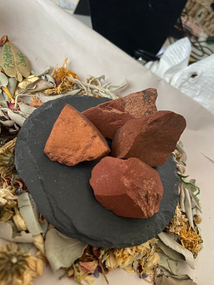 Raw Red Jasper 1Pc