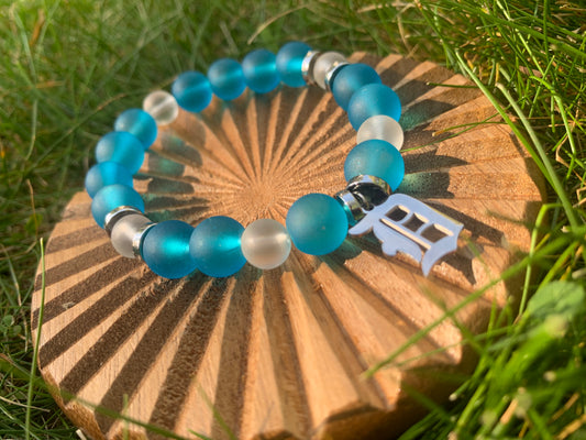 Detroit Pride Bracelet w/ Hematite