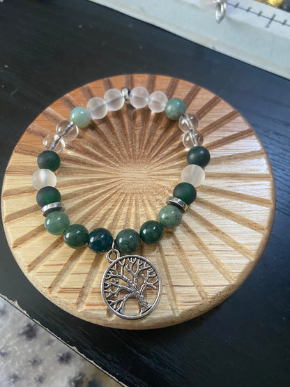 Tree of Life W/Moss Agate
