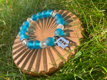 Detroit Pride Bracelet w/ Hematite