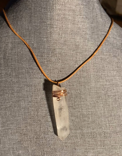 Clear Quartz Necklace