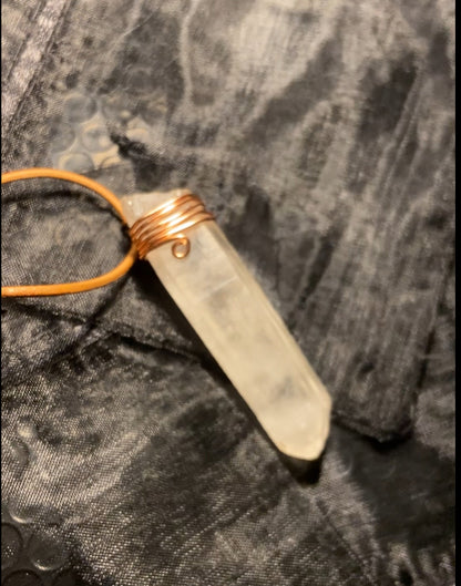 Clear Quartz Necklace