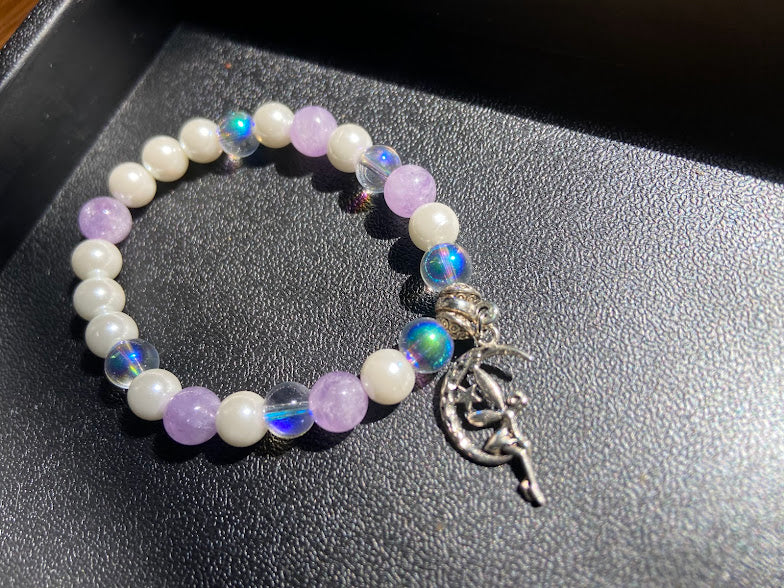 Whimsical Amethyst And Pearl