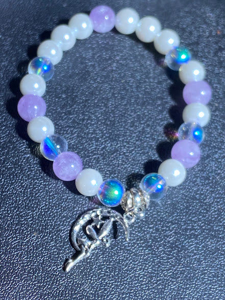 Whimsical Amethyst And Pearl