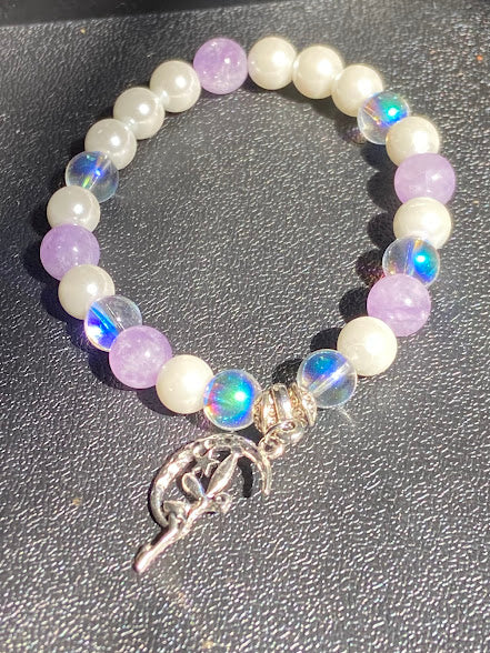 Whimsical Amethyst And Pearl