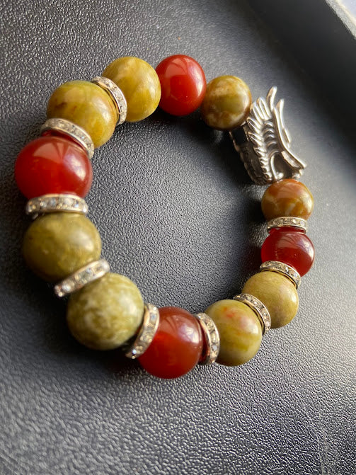 Dragons Blood Jasper And Carnelian