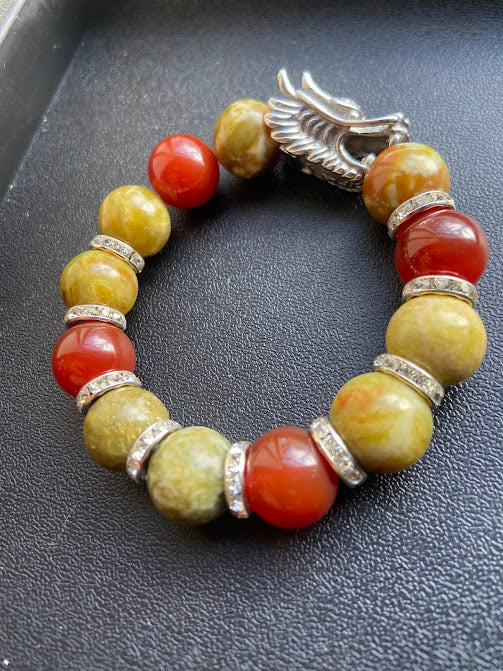 Dragons Blood Jasper And Carnelian