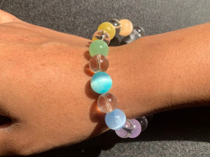 Rainbow Selenite Bracelet