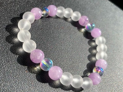 Amethyst Clouds Bracelet