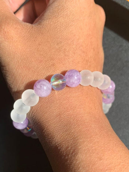 Amethyst Clouds Bracelet