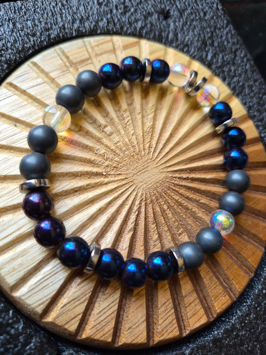 Triple Hematite Bracelet