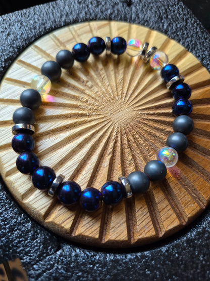 Triple Hematite Bracelet