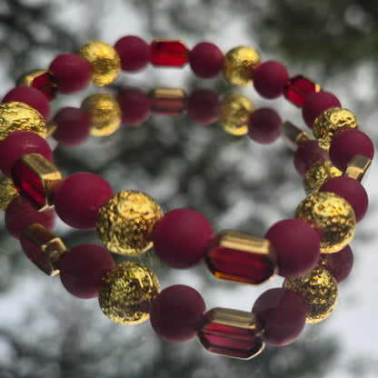 Gold & Red