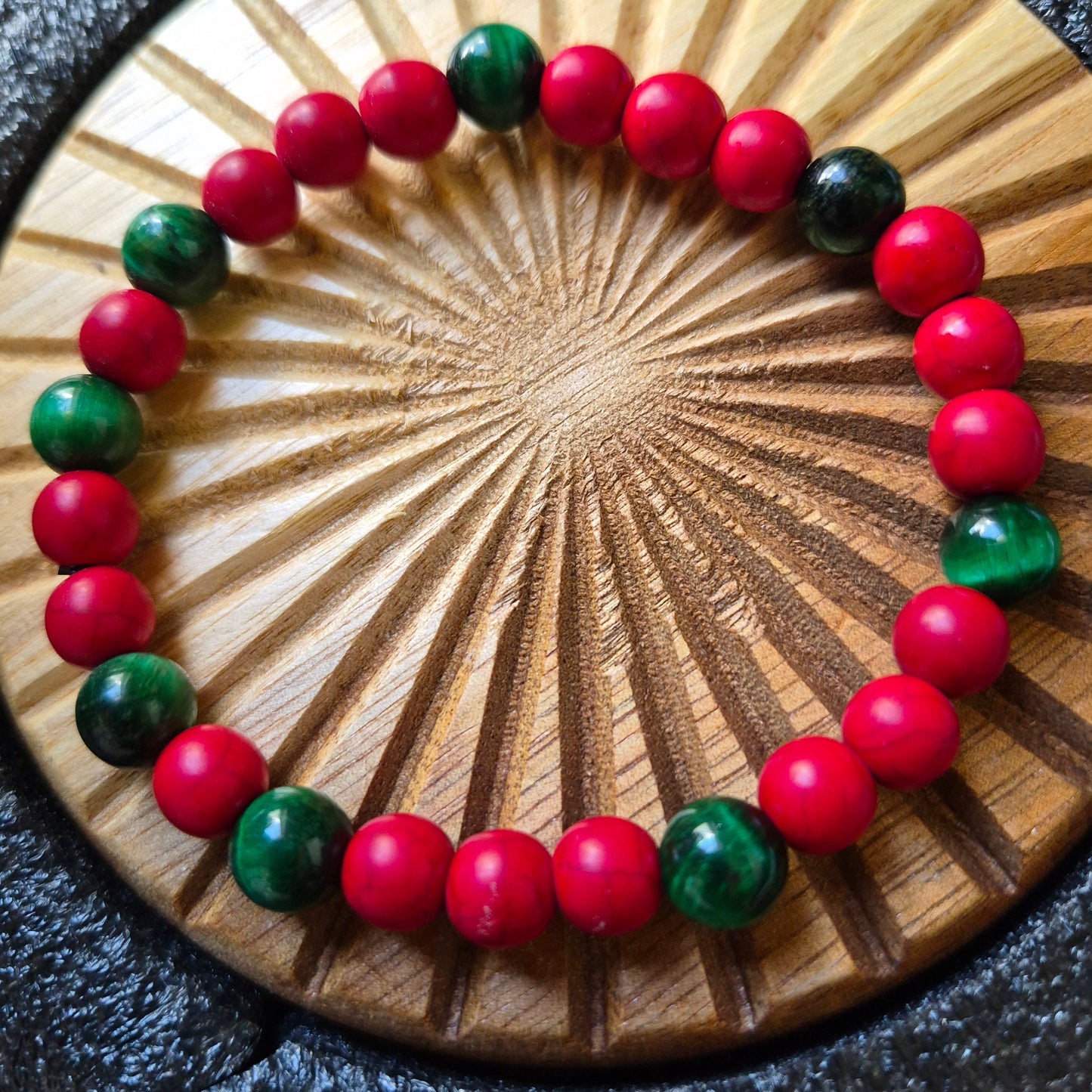 Red and Green Bracelet