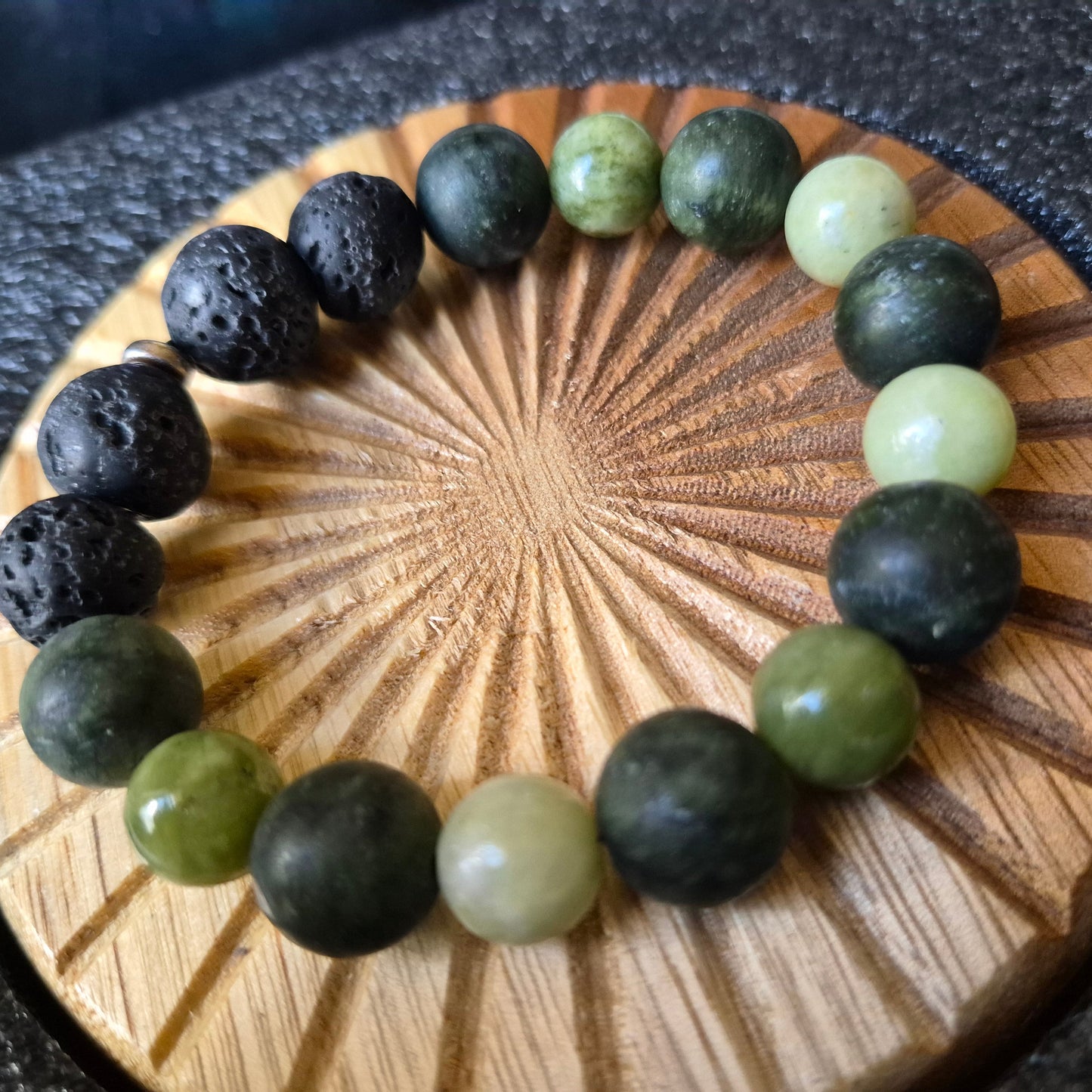 Dual Jade Prosperity Bracelet
