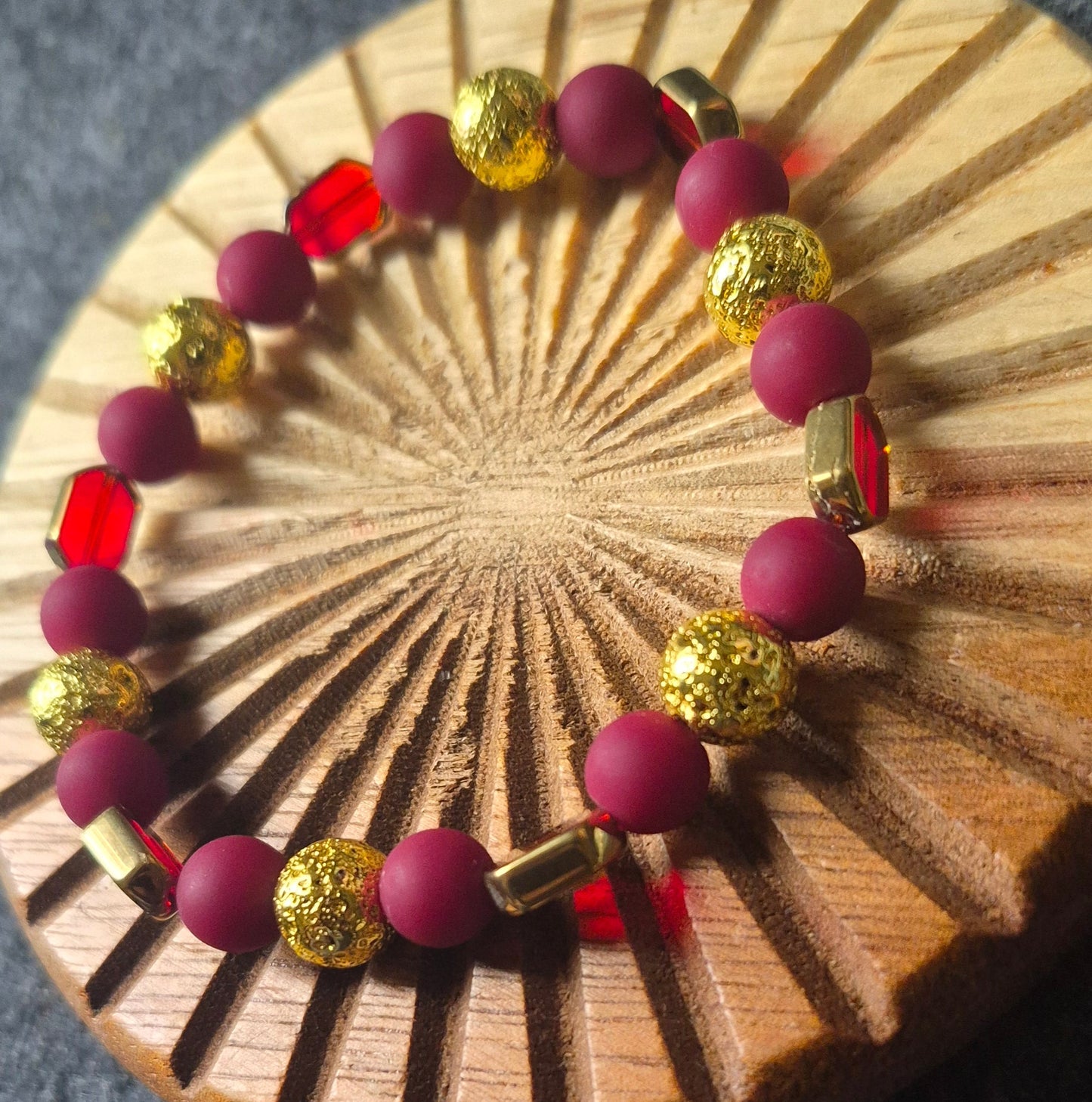Gold & Red