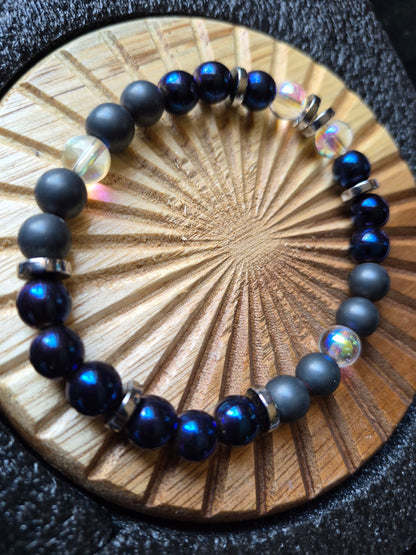Triple Hematite Bracelet