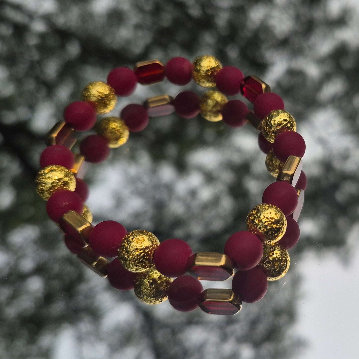 Gold & Red