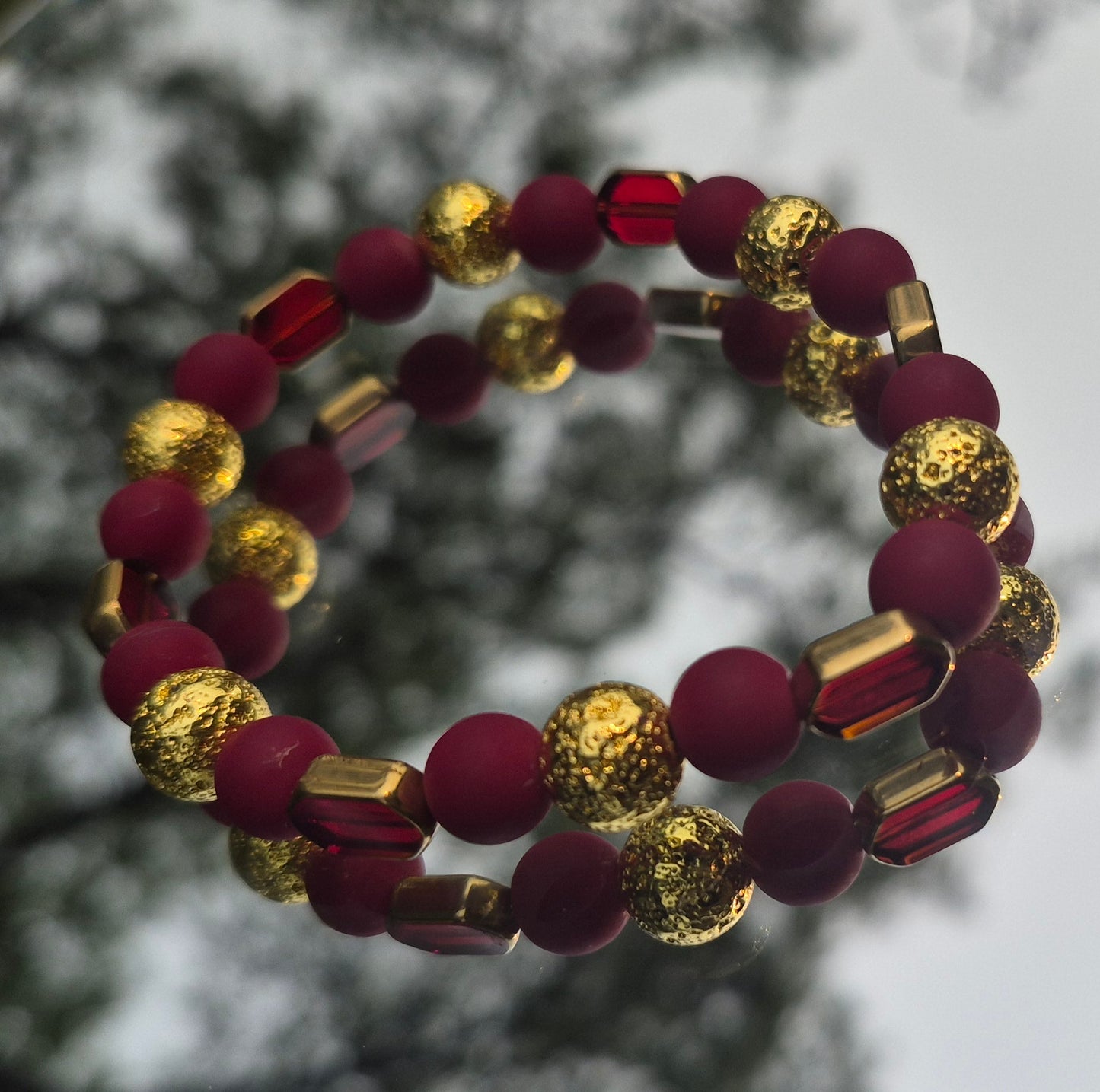 Gold & Red