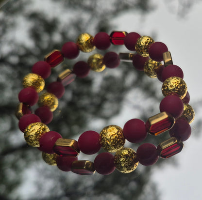 Gold & Red