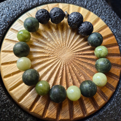 Dual Jade Prosperity Bracelet