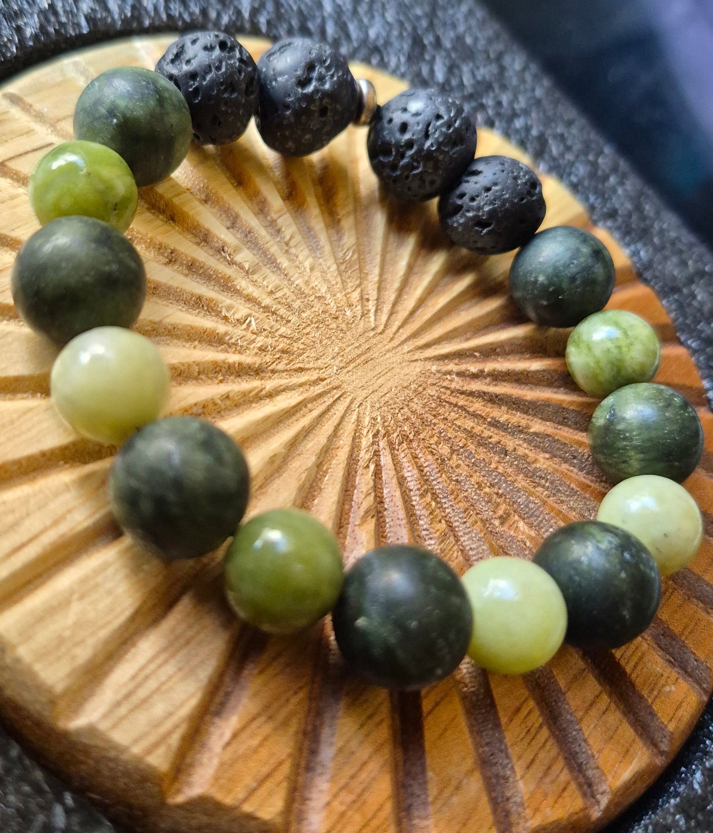Dual Jade Prosperity Bracelet